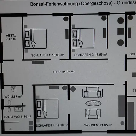 Appartement Bonsai-ferienwohnung *